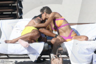 PEOPLE - Ariadna Gutierrez turtelt mit ihrem Cedric in Miami Beach