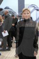 PEOPLE - Fürstin Charlene von Monaco besucht die Akris Modenschau in Paris