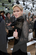 PEOPLE - Fürstin Charlene von Monaco besucht die Akris Modenschau in Paris