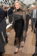 PEOPLE - Fürstin Charlene von Monaco besucht die Akris Modenschau in Paris
