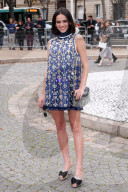 PEOPLE - Promis bei der Miu Miu Modenschau in Paris