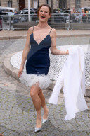 PEOPLE - Promis bei der Miu Miu Modenschau in Paris