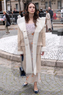 PEOPLE - Promis bei der Miu Miu Modenschau in Paris
