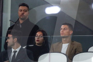 PEOPLE - Champions League: Christiano Ronaldo als Zuschauer am Match Juventus gegen Young Boys 