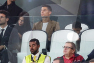 PEOPLE - Champions League: Christiano Ronaldo als Zuschauer am Match Juventus gegen Young Boys 