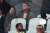 PEOPLE - Champions League: Christiano Ronaldo als Zuschauer am Match Juventus gegen Young Boys 