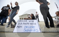 NEWS - USA: Demonstrationen gegen die Ernennung von Richter Kavanaugh in Washington