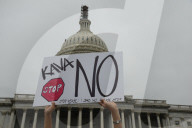 NEWS - USA: Demonstrationen gegen die Ernennung von Richter Kavanaugh in Washington