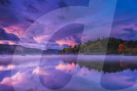 FEATURE - Farbenprächtiger Sonnenaufgang im Derwentwater Lake District National Park