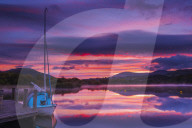 FEATURE - Farbenprächtiger Sonnenaufgang im Derwentwater Lake District National Park