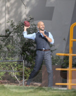 PEOPLE - Julia Louis-Dreyfus und Keegan-Michael Key bei Dreharbeiten zu 'Veep'