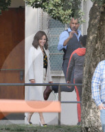 PEOPLE - Julia Louis-Dreyfus und Keegan-Michael Key bei Dreharbeiten zu 'Veep'