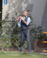 PEOPLE - Julia Louis-Dreyfus und Keegan-Michael Key bei Dreharbeiten zu 'Veep'