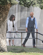 PEOPLE - Julia Louis-Dreyfus und Keegan-Michael Key bei Dreharbeiten zu 'Veep'