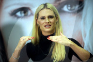 PEOPLE - Michelle Hunziker präsentiert ihr Buch auf der Buchmesse in Frankfurt 