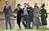 PEOPLE - Hochzeit in Windsor: Cara Delevingne auf dem Weg zur Kirche