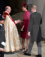 PEOPLE - Hochzeit in Windsor: Prinz William und Herzogin Catherine bei der Ankunft in der Kirche