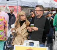 PEOPLE - Selma Blair besucht mit der Famile den Bauernmarkt in Studio City