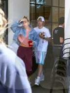 PEOPLE - Justin Bieber und Hailey Baldwin lunchen in Los Angeles