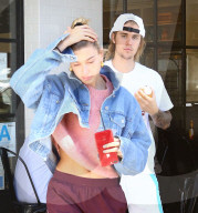 PEOPLE - Justin Bieber und Hailey Baldwin lunchen in Los Angeles