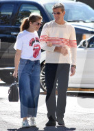 PEOPLE - Selma Blair mit ihrem Freund unterwegs in Los Angeles