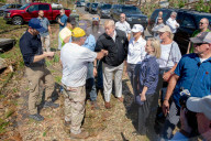 Trumps visit hurricane-struck Florida
