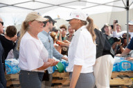 Trumps visit hurricane-struck Florida