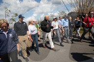 Trumps visit hurricane-struck Florida