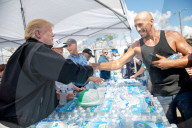 Trumps visit hurricane-struck Florida