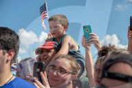 Trumps visit hurricane-struck Florida
