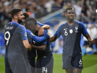 PEOPLE - Fussballmatch: Frankreich gegen Deutschland in Saint-Denis