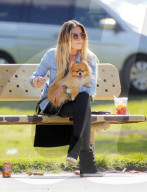 EXKLUSIV - Gavin Rosedale mit Sophia Thomalla und seinen Jungs am Balboa Lake