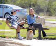 EXKLUSIV - Gavin Rosedale mit Sophia Thomalla und seinen Jungs am Balboa Lake