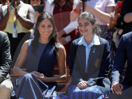 PEOPLE - Royal Australien Tour: Harry und Meghan an der Macarthur Girls High School in Sydney
