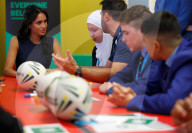 PEOPLE - Royal Australien Tour: Harry und Meghan an der Macarthur Girls High School in Sydney