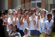 PEOPLE - Royal Australien Tour: Harry und Meghan an der Macarthur Girls High School in Sydney
