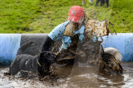 FEATURE - Das matscht so schön: Die Muddy Dog Challenge für Herrchen und Hund in Altrincham