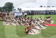 PEOPLE - Royal Tour: Meghan und Harry im Albert Park in Suva auf den Fiji Inseln 