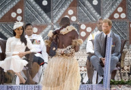 PEOPLE - Royal Tour: Meghan und Harry im Albert Park in Suva auf den Fiji Inseln 