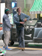 PEOPLE - Brad Pitt bei Dreharbeiten zu 'Once Upon A Time in Hollywood' in LA