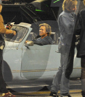 PEOPLE - Brad Pitt bei Dreharbeiten zu 'Once Upon A Time in Hollywood' in LA