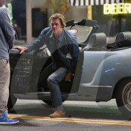 PEOPLE - Brad Pitt bei Dreharbeiten zu 'Once Upon A Time in Hollywood' in LA