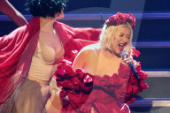 PEOPLE - Christina Aguilera live in Oakland