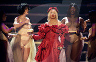 PEOPLE - Christina Aguilera live in Oakland