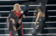 PEOPLE - Christina Aguilera live in Oakland
