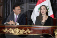 NEWS - Peru: Angelina Jolie zu Besuch bei Aussenminister Nestor Popolizio