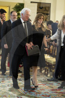 PEOPLE - Spanien: Richard Gere und Alejandra Silva zu Besuch im Parlament