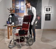 Professor Stephen Hawking personal items auction, Christie's, London, UK - 30 Oct 2018
