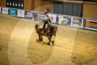 PEOPLE - Gina-Maria Schumacher reitet auf Wham Bam Gunner beim Reining-Wettbewerb bei der Equita 2018 in Lyon