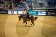 PEOPLE - Gina-Maria Schumacher reitet auf Wham Bam Gunner beim Reining-Wettbewerb bei der Equita 2018 in Lyon